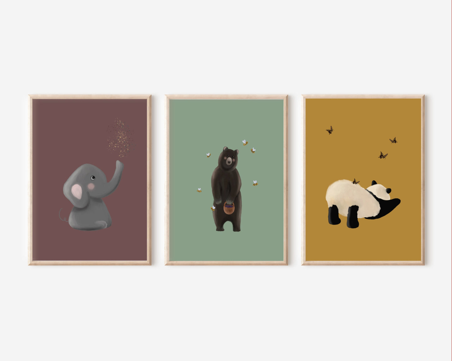 Poster A4, Panda