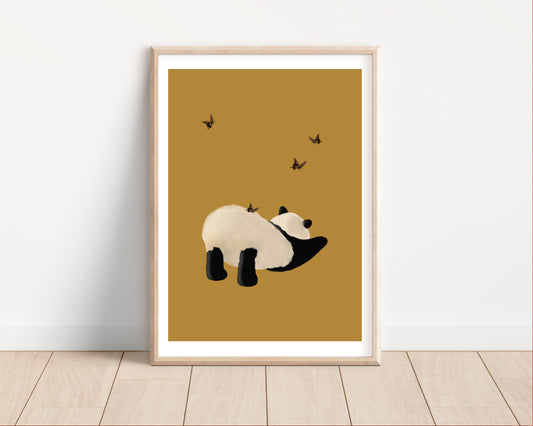 Poster A4, Panda