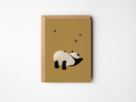 Postkarte Panda, A6