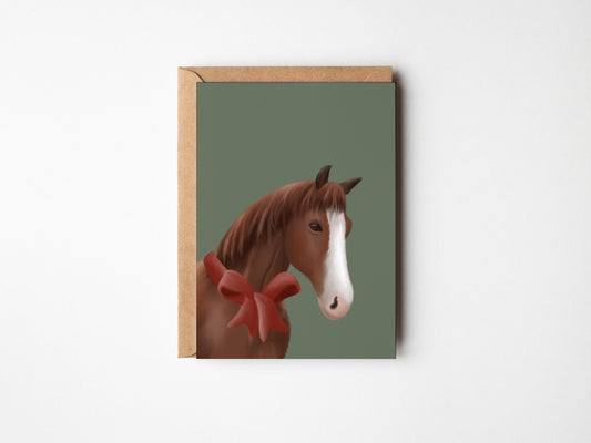 Postkarte Pferd, A6